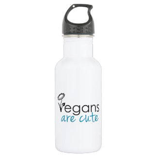 Vegans are Cute - An Advocates Custom Design 532 Ml Water Bottle