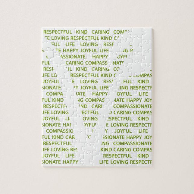 Vegans are jigsaw puzzle (Vertical)