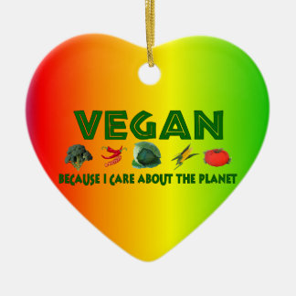 Vegans For The Planet Ceramic Tree Decoration