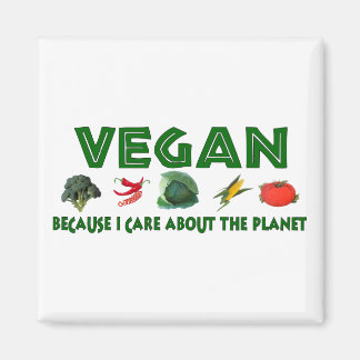 Vegans For The Planet Magnet