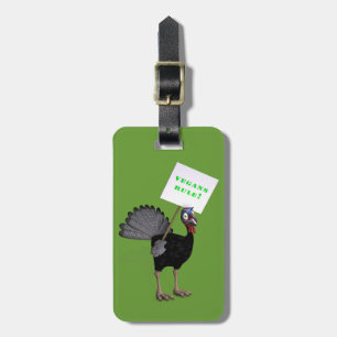 Vegans Rule! Luggage Tag