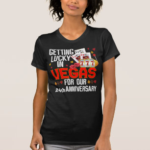 Vegas Anniversary Customise Couple Trip Matching T T-Shirt