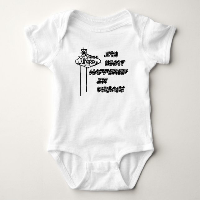Vegas Baby Bodysuit (Front)