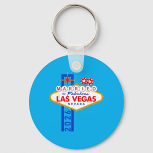 Vegas Bachelor Party Married In Vegas Groom Bride Key Ring