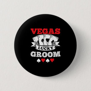 Vegas Bachelor Party Married In Vegas Groom Squad 6 Cm Round Badge