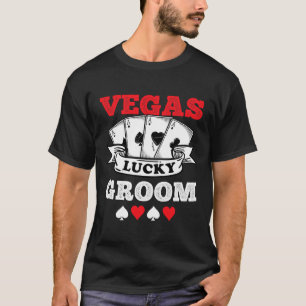 Vegas Bachelor Party Married In Vegas Groom Squad  T-Shirt