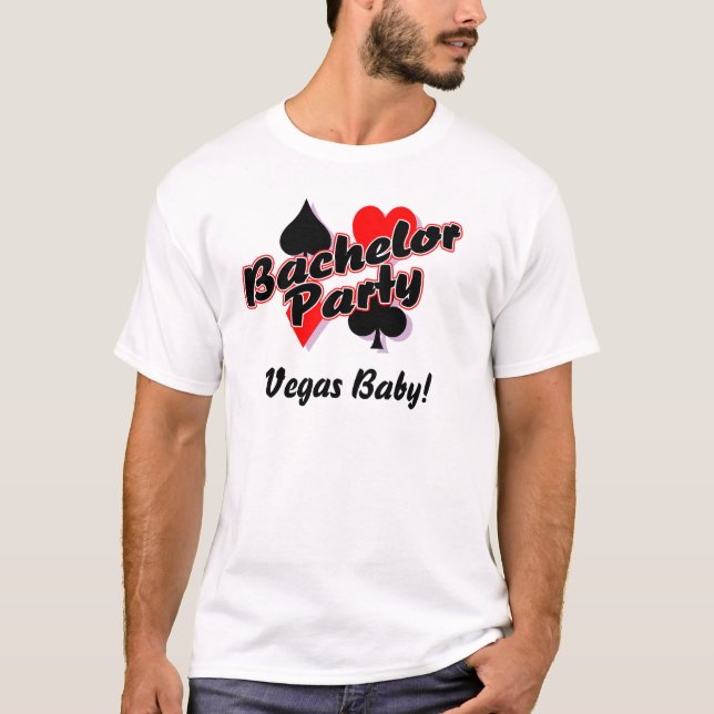 Vegas Bachelor Party T-Shirt (Front)