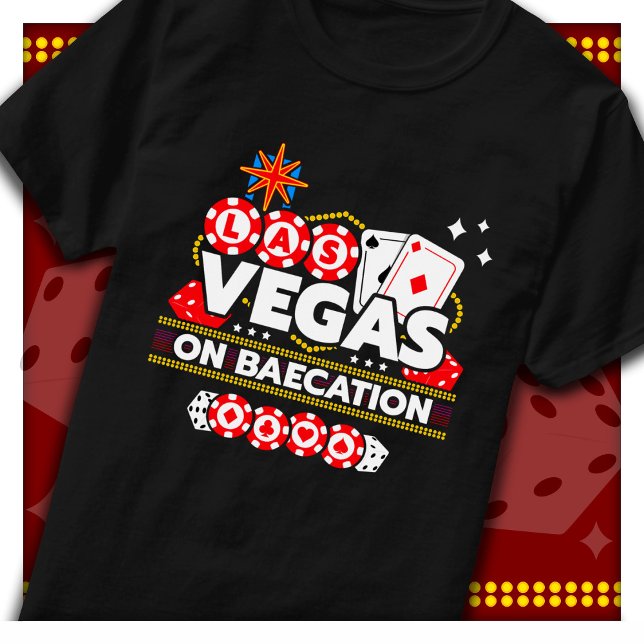Vegas Baecation Las Vegas Couples Trip Las Vegas T-Shirt (Creator Uploaded)