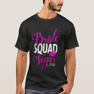 Vegas Bride Squad 2025, Married in Vegas Bachelore T-Shirt