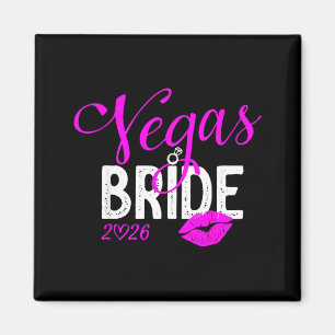 Vegas Bride Squad 2026 Married in Vegas Magnet