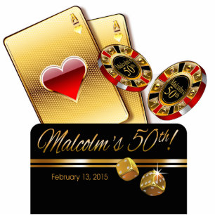 Vegas Casino Style Topper CONTACT ME 2 PERSONALIZE Standing Photo Sculpture