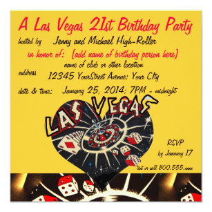 Casino Theme Party Invitations Casino Theme Party Invitations