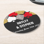 Vegas Coasters Wedding Party Casino Glitter
