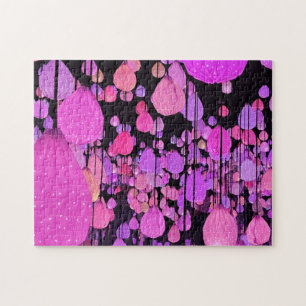 Vegas colorful suspended raindrops Puzzle
