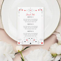 Vegas Cupid's Hearts Diamonds Wedding Details