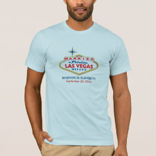 Vegas Destination Wedding Mens T-Shirt