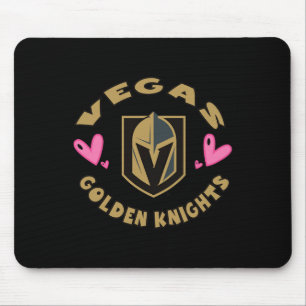 Vegas Golden Knights Valentine Hearts Officially L Mouse Mat