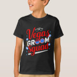 Vegas Groom Squad Vegas Bachelor Party Married In  T-Shirt<br><div class="desc">Vegas Groom Squad Vegas Bachelor Party Married In Vegas</div>