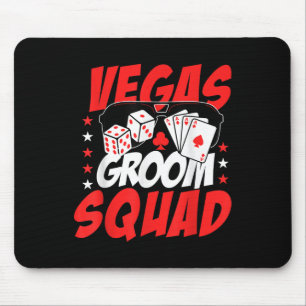 Vegas Groom Squad Wedding Bachelor Party  Mouse Mat