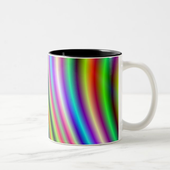 Vegas Lights Two-Tone Coffee Mug (Right)