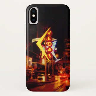 Vegas Nightlife - Las Vegas Nevada iPhone X Case