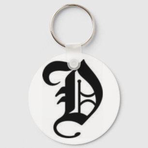 Vega's Old English "D" Key Chain