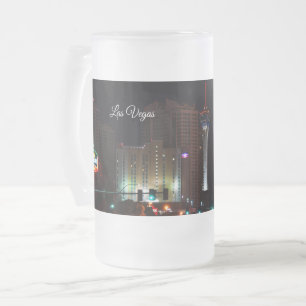 Vegas Paradise Road Frosted Mug