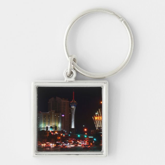 Vegas Paradise Road Key Ring (Front)