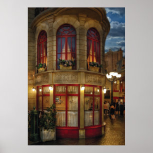 Vegas - Paris - Le Cafe Poster