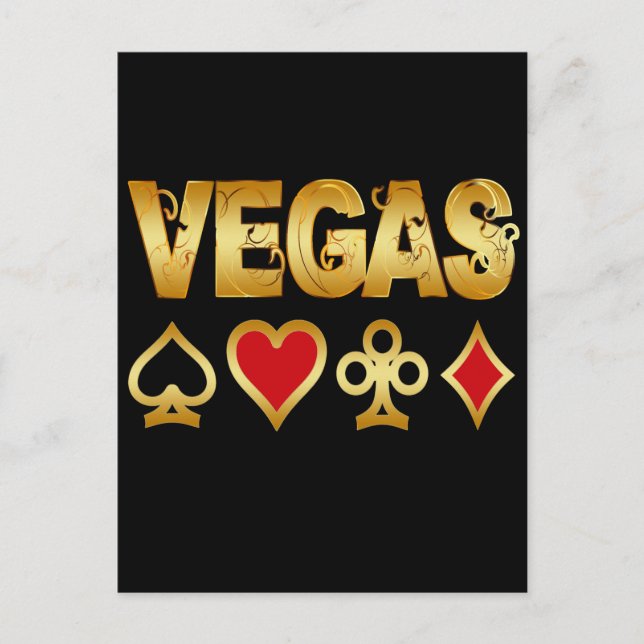 VEGAS POSTCARD (Front)