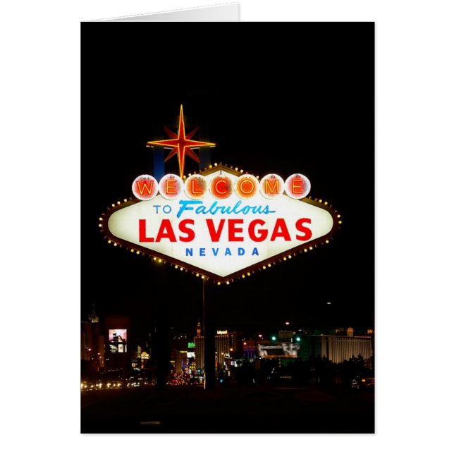 Vegas Sign Lit Up (Front)