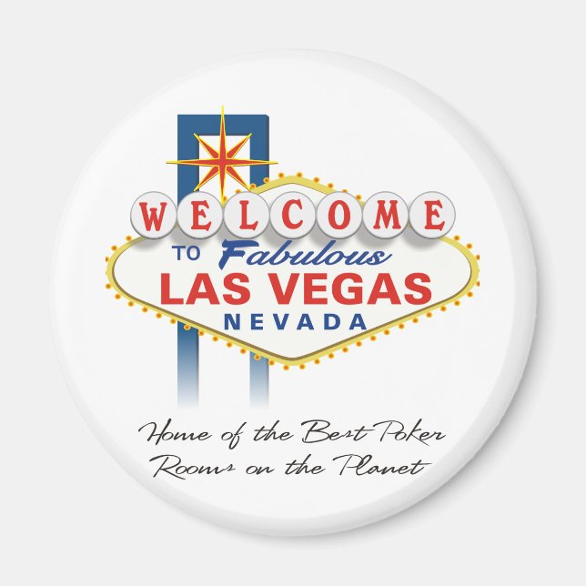 Vegas Sign Magnet (Front)