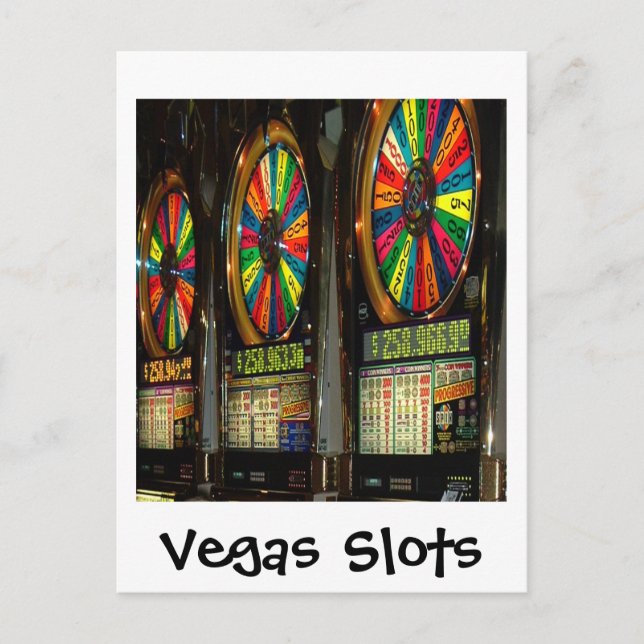 Vegas Slots Postcard (Front)
