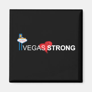 Vegas Strong Souvenir Magnet