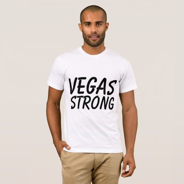 VEGAS STRONG t-shirts (Front Full)