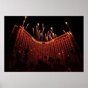 Vegas - Treasure Island Poster