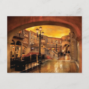 Vegas - Venetian - The streets of Venice Postcard