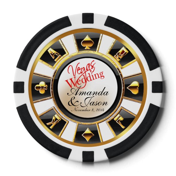 Black And Gold Poker Chips Zazzle.co.uk