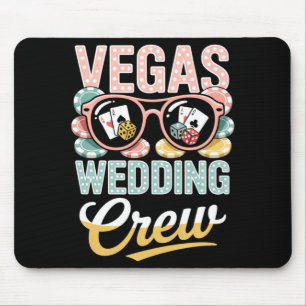 Vegas wedding crew las vegas bachelorette party mouse mat