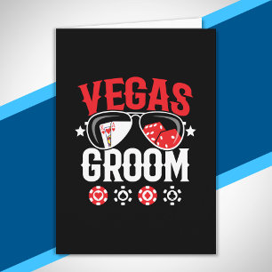 Vegas Wedding - Groom - Vegas Bachelor Party Squad Card
