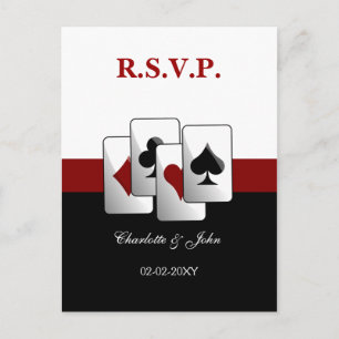 Vegas Wedding rsvp card