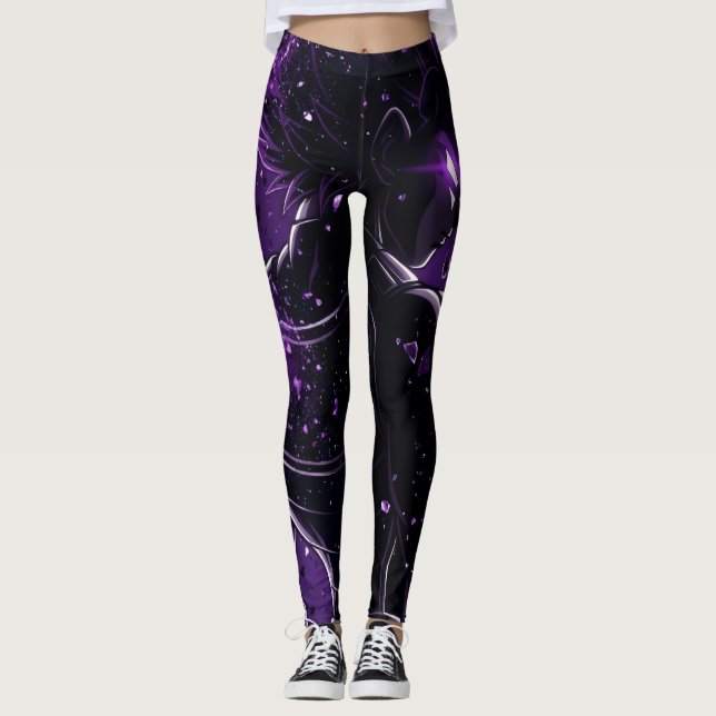 Vegeta Ultra Ego Leggings (Front)