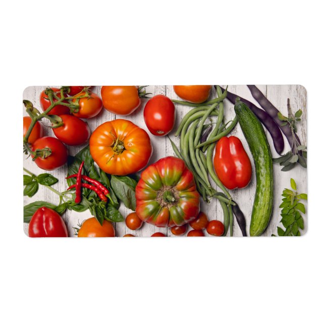 Vegetable and Herb Harvest (Front)