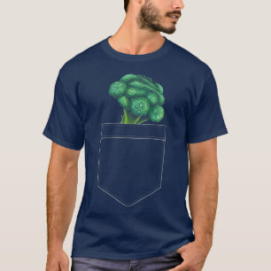 Vegetable Broccoli Vegan Green Plant Veggies Veget T-Shirt