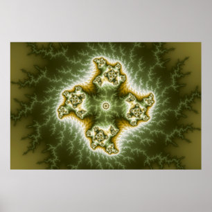 Vegetable Cell - Fractal Art Poster