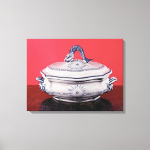 Vegetable dish belonging to Carl Linnaeus Canvas Print