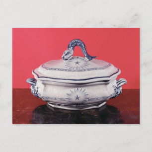 Vegetable dish belonging to Carl Linnaeus Postcard