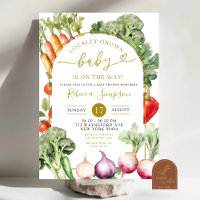 Vegetable Farmer's Market Baby Shower