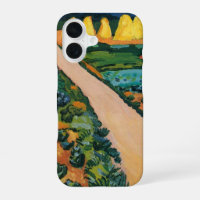 Vegetable Fields by August Macke, Vintage Fine Art
