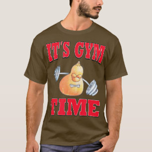 Vegetable Fitness Strongman Its Gym ime Gift T-Shirt